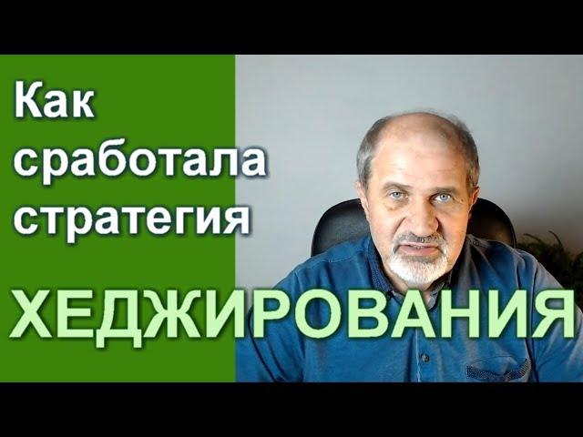 Акции упали, а депозит вырос. Хеджирование.