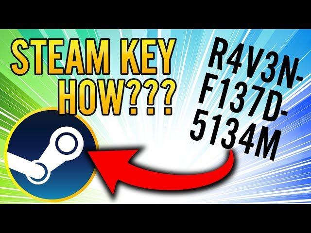 How to Redeem Code on Steam - Unlock a Game Key