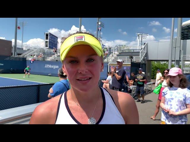 Ukraine’s Kateryna Baindl wins at 2022 US Open Qualifying