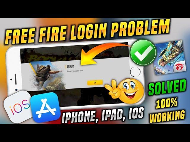 free fire network connection error iPhone | ff network connection error in iphone | ff login iOS