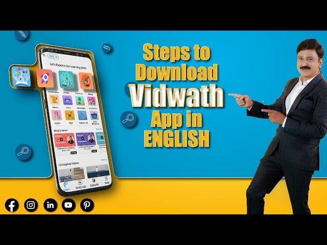 Steps to download #Vidwath App in English