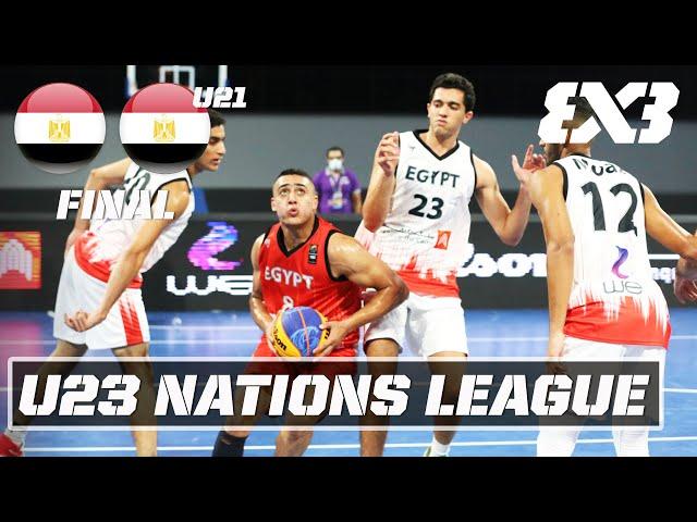 Egypt (U21) vs Egypt  | Men's Final - Full Game | FIBA 3x3 U23 Nations League 2021