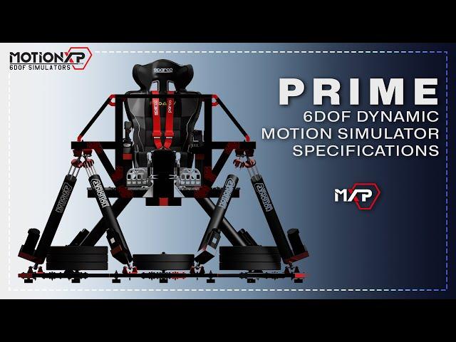 MotionXP Prime 6DOF awesome simulator 3D render