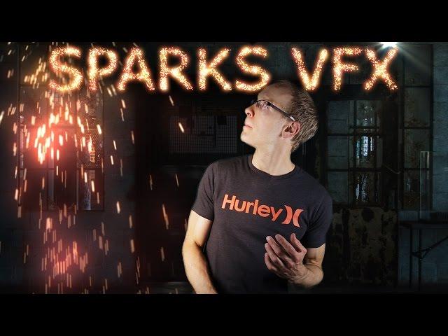 After Effects Tutorial - Spark Particles Quick VFX