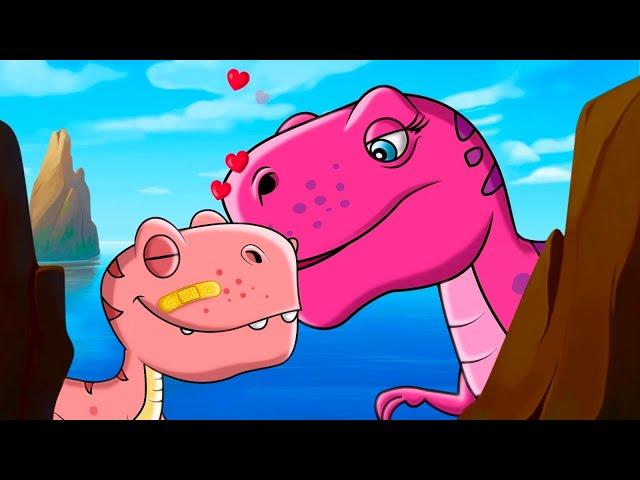 Baby Trex Got A Boo Boo | Boo Boo Song | FunForKidsTV - Nursery Rhymes & Baby Songs