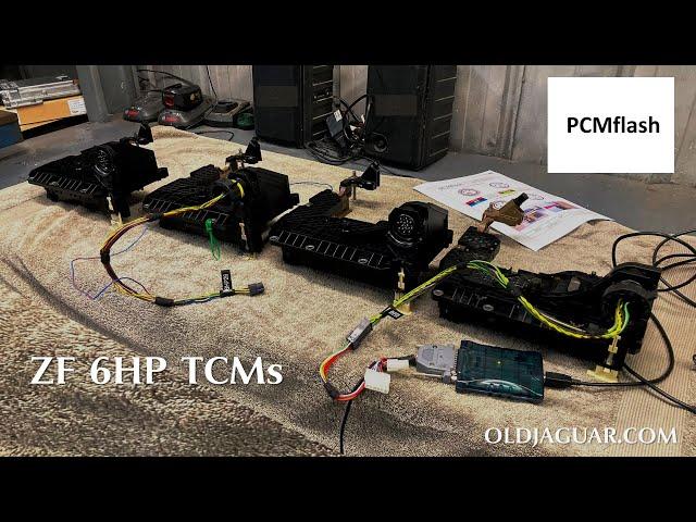 PCMflash update Xmas 2021 - ZF 6HP26 transmissions, JLR, and Ford!