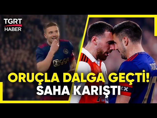 Sırp Futbolcu Tadiç’ten Orkun Kökçü’ye Skandal Hareket! Oruç Açmasıyla Dalga Geçti – TGRT Haber