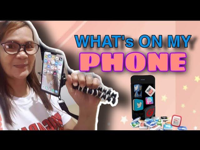 WHAT's ON MY PHONE? #myphone #cp #apps #gadget #oppof7a #EmelindaJaboliSarmiento