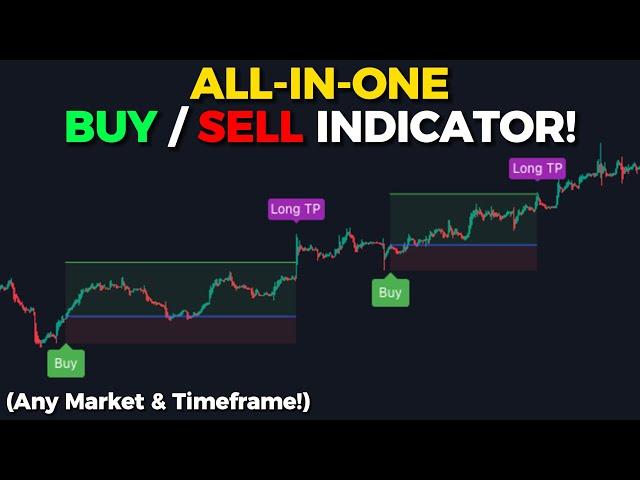 Insanely Accurate Buy/Sell TradingView Indicator Gives PERFECT Entries! 