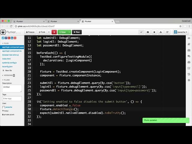 EP 13.9 - Angular / Unit Testing / Components