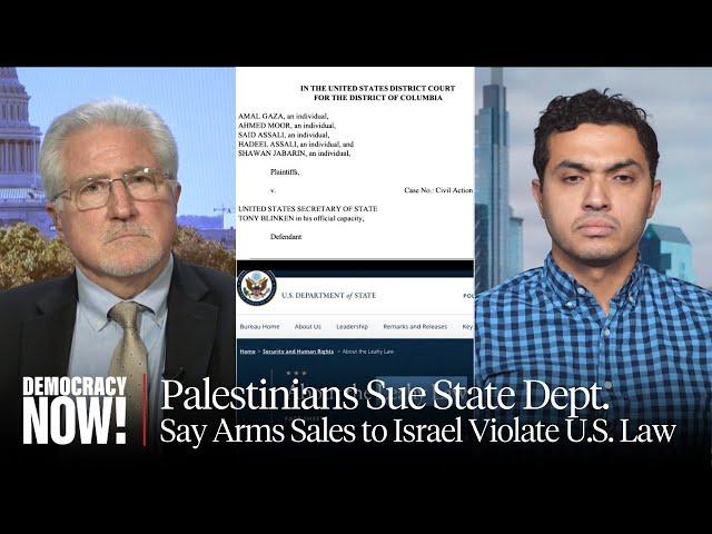 "Obey the Law": Palestinians Sue State Dept. over Israeli Arms Transfers Despite Human Rights Abuses