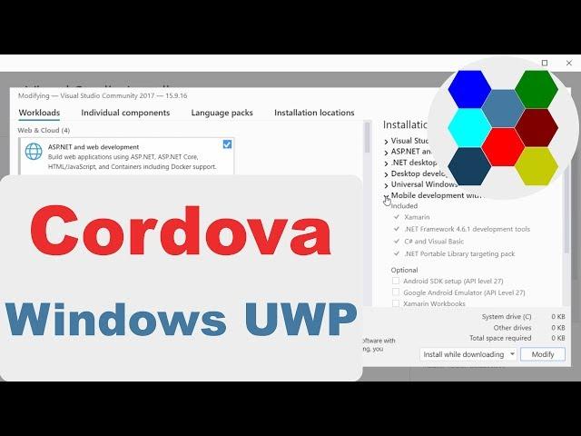 How To Build Cordova Universal Windows Platform