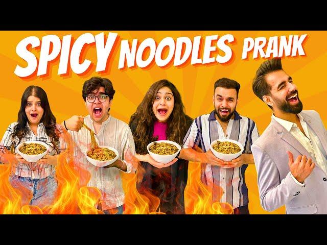 SPICY NOODLES PRANK ON MY FRIENDS | Rimorav Vlogs