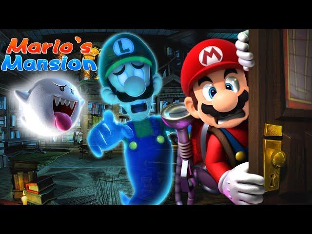 Mario's Mansion - Full Game 100% Walkthrough