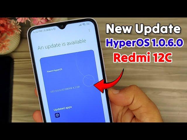 HyperOS 1.0.6.0 update received for Redmi 12C | Redmi 12C HyperOS Update