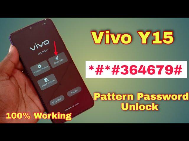 Vivo Y15 Pattern,Password Remove By Hard Reset | Vivo Y15 Ka Lock Kaise Tode 100% Ok | April 2022