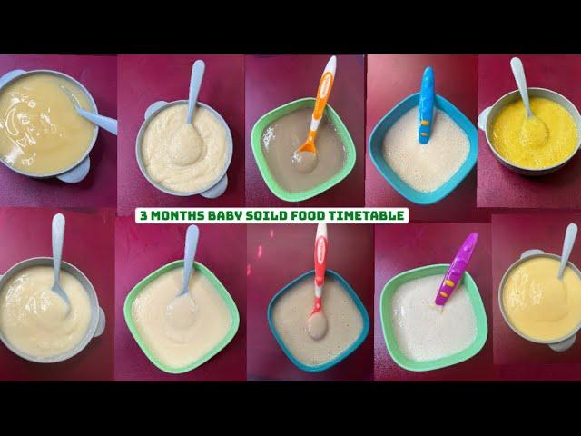 3 Month Baby Foods|Baby First Solid Recipes~Homemade Stage 1 Baby Foods|Baby Puree Recipe|Faithvibes