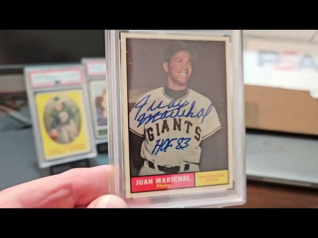 PSA DNA Slab Reveal! Vintage Hall of Fame TTM Autographs!