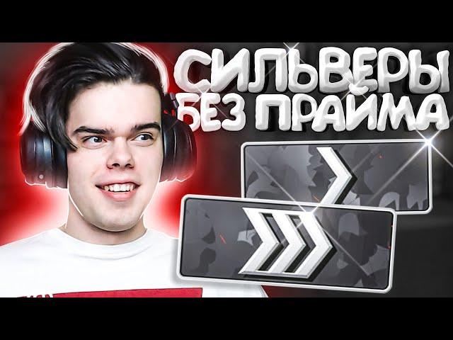 СИЛЬВЕРЫ БЕЗ ПРАЙМА В CS:GO 2