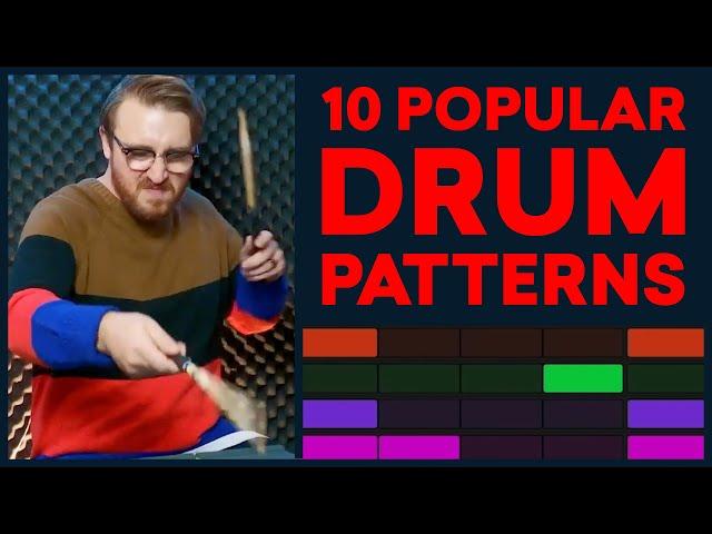 10 Popular Drum Patterns Every Producer Should Know