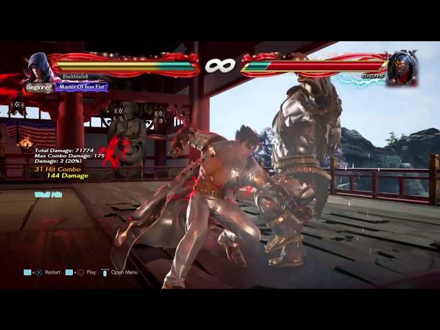 Tekken 7 - Jin Kazama Ultimate Death Combo.