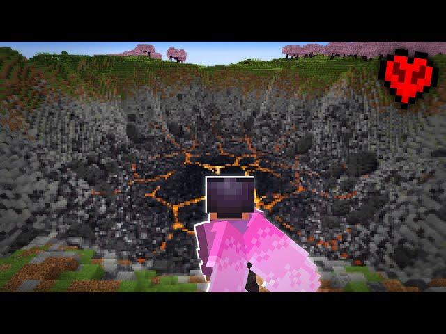 FINALLY BUILDING THE CRATER! - Minecraft and Chatting!