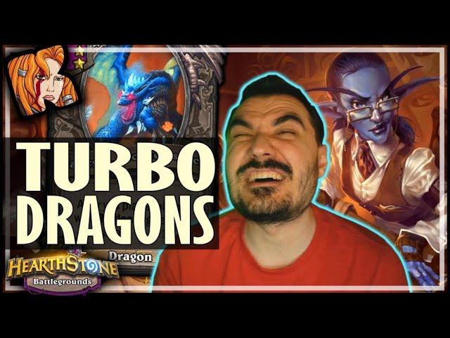 ELISE = TURBO DRAGONS! - Hearthstone Battlegrounds