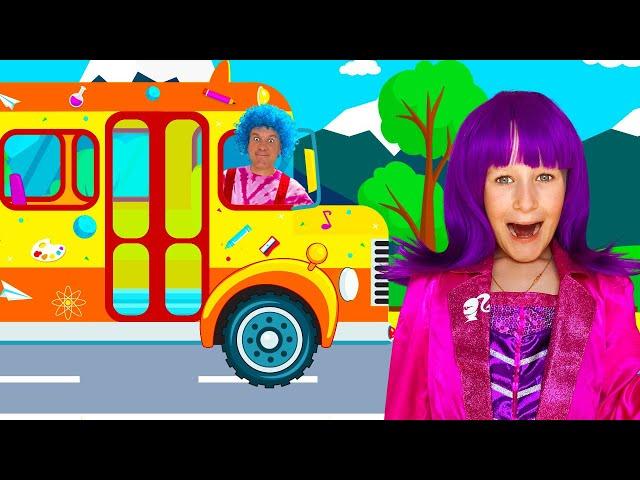 Дитячі Пісні Українською - Колеса без зупину крутяться | Anuta Kids Channel - дитячі пісеньки [UKR]