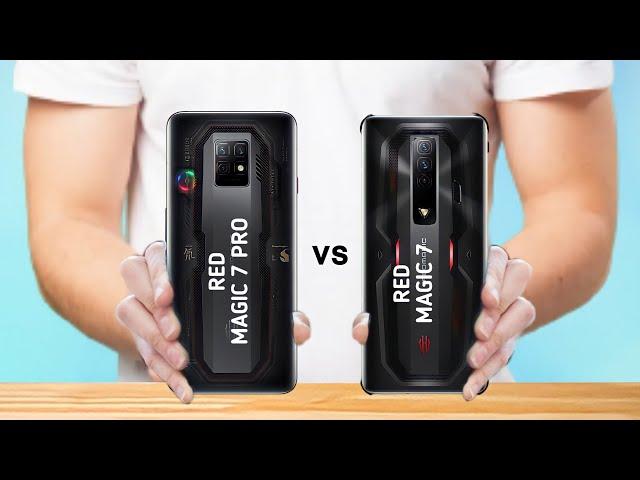 Nubia Red Magic 7 vs Nubia Red Magic 7 Pro