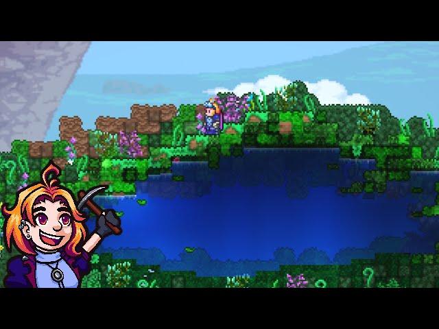 How to Build 3D Lakes & Ponds in Terraria | Build Bites