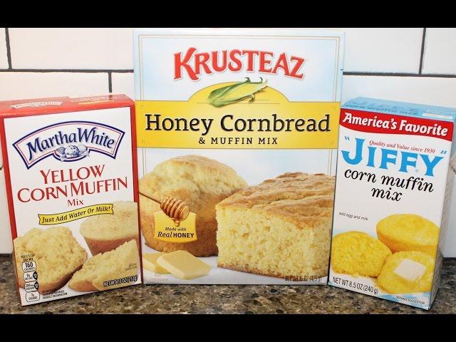 Corn Muffin Mix Blind Taste Test: Martha White vs Krusteaz vs Jiffy