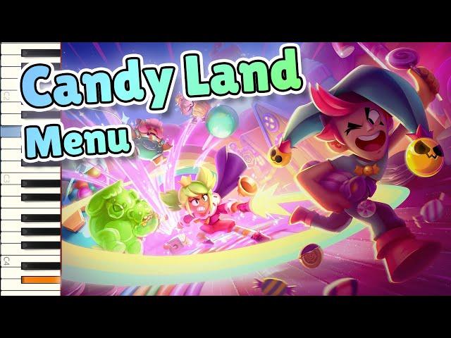 Brawl Stars - CandyLand [Menu Theme Piano]