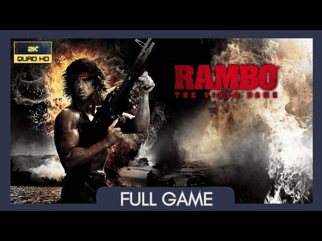 Rambo: The Video Game | Full Game | No Commentary | Xbox 360 | 1440P