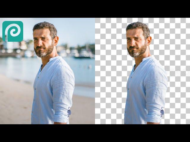 Photopea - Remove Background using Magic Cut | Photopea Online Editor | Photopea tutorial