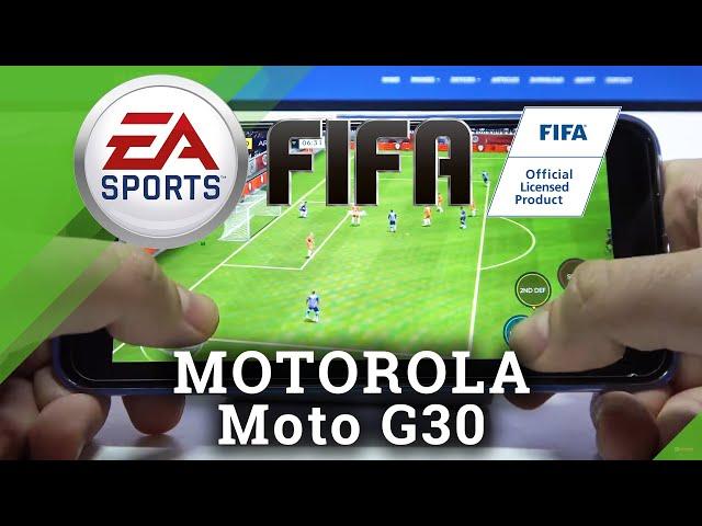 Gameplay of FIFA Mobile on MOTOROLA Moto G30 – Gaming Test