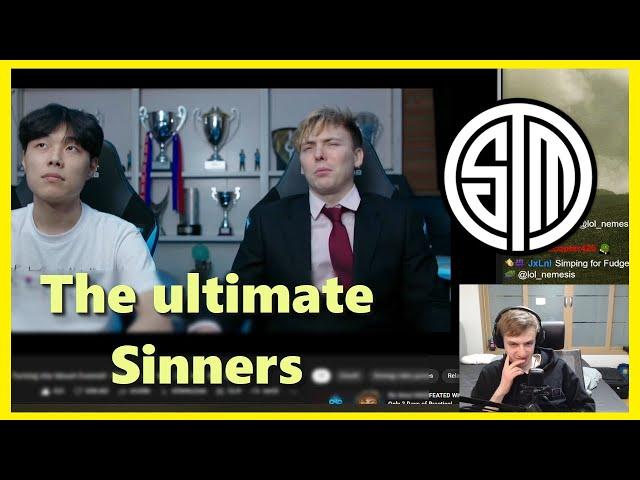 Nemesis reacts to LS flaming TSM in C9 Video