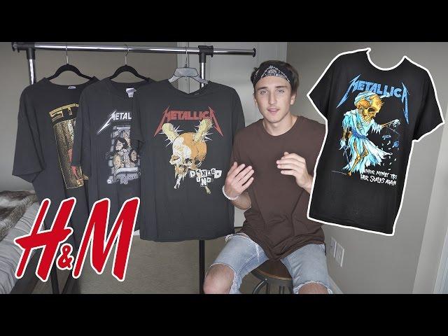 H&M METALLICA TEE?! | Review and Comparison