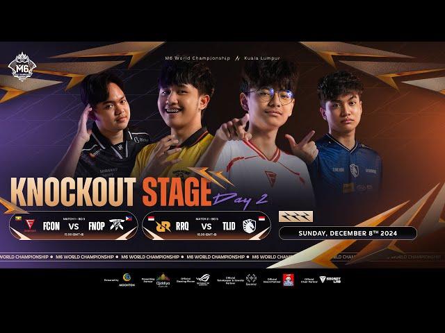  LIVE | MLBB M6 World Championship | Knockout Stage Day 2