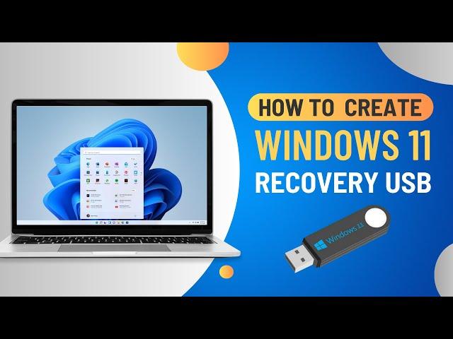 How to Create a Windows 11 Recovery USB Drive