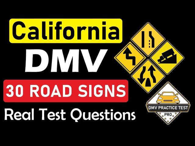 DMV Road Signs Test - Road Signs Practice