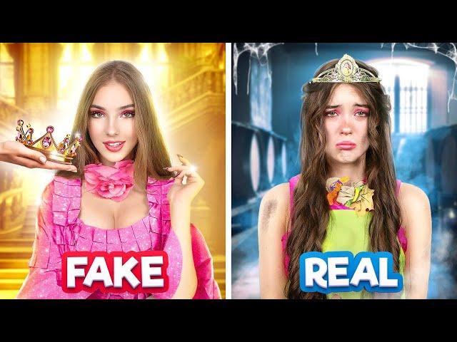 Real vs Fake Princess in Royal Family! Prince Fell In Love With Me