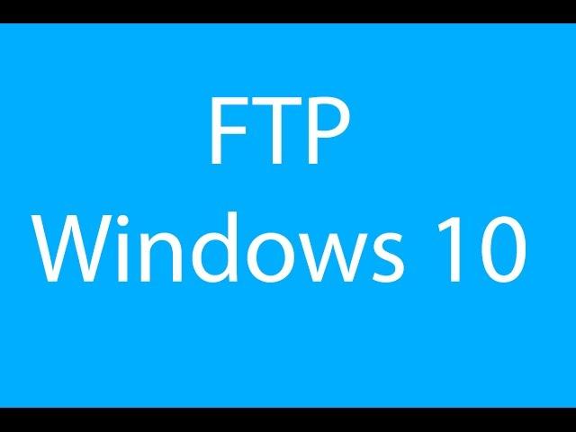 How to Setup an FTP Server in Windows 10 - AvoidErrors