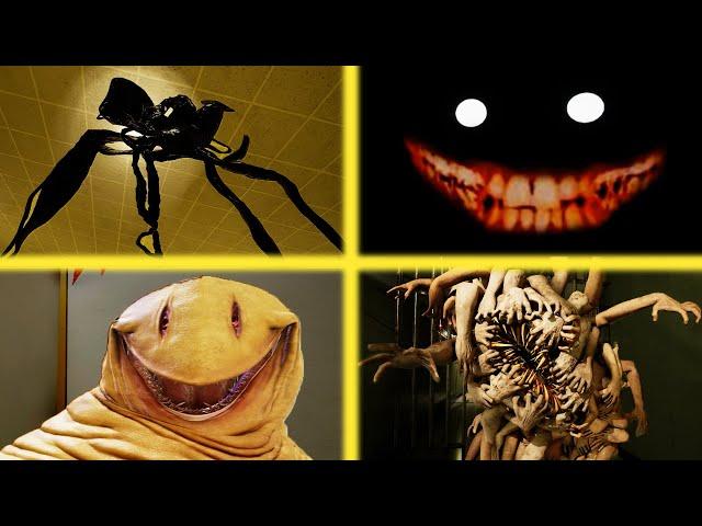 Backrooms Escape Together - All Death Jumpscares【Part II UPDATE】【4K 60 FPS】