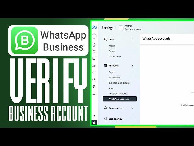 How To Verify WhatsApp Business Account (2024) Simple Tutorial