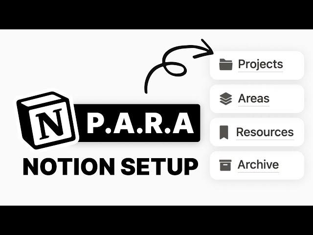 How to Organize your Notion using PARA Method (Part 2)