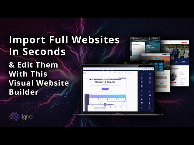 Import Full Websites And Edit Them Like A Boss With This Website Builder In Minutes!