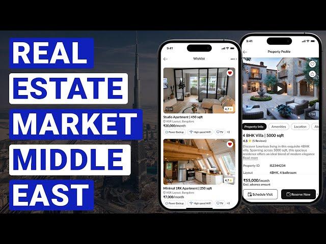 How to Create a Real Estate App like Property Finder or Bayut | Real Estate in Middle East