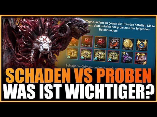 Raid: Shadow Legends | Schaden vs Proben - Was ist wichtiger?