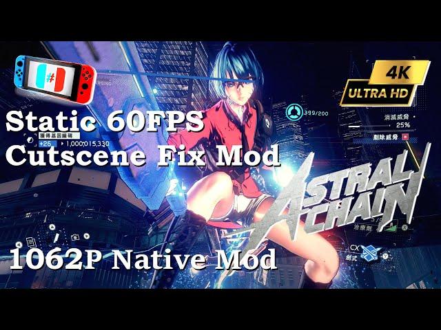 Astral Chain~ 4K  1062P Native MOd  60FPS Cutscene Fix l Ryujinx 1.1.1354 l  Switch PC