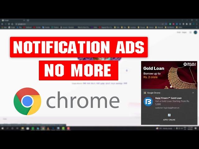 How to Stop Notifications Ads and Popups on Chrome in PC